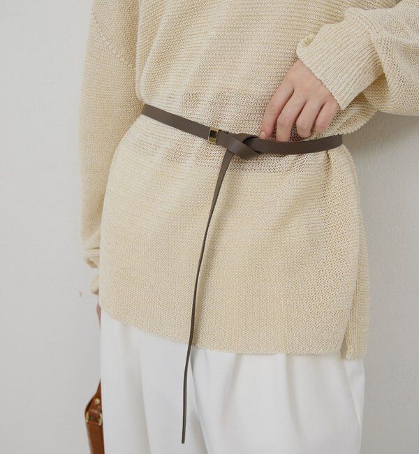  「メタルプレートロングベルト」|ベルト|トープ