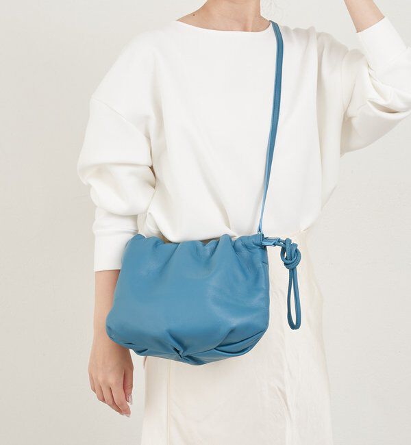  「レザー巾着4WAYショルダーバッグ」|ショルダー・メッセンジャー|