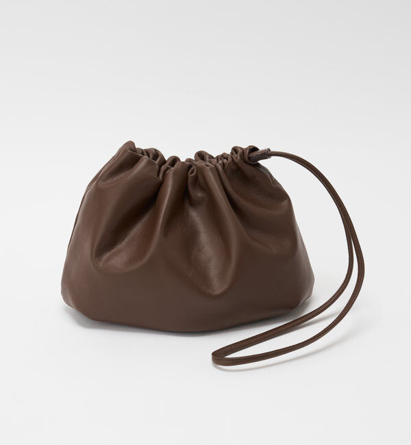  「レザー巾着4WAYショルダーバッグ」|ショルダー・メッセンジャー|