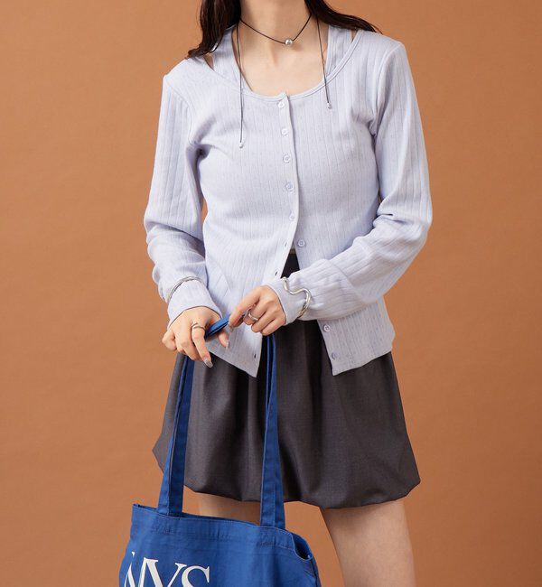  「花柄ホルターロングＴシャツ」|Tシャツ・カットソー|