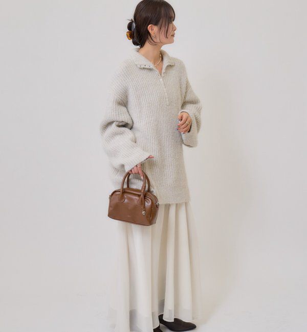  「シアーキャミSETワンピース」|ワンピース|