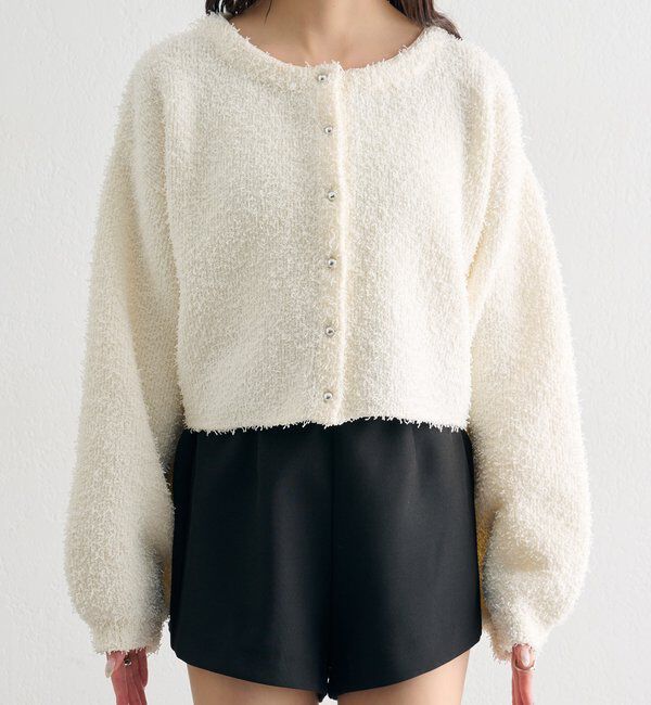  「26SSミニフリンジカーディガン」|カーディガン|
