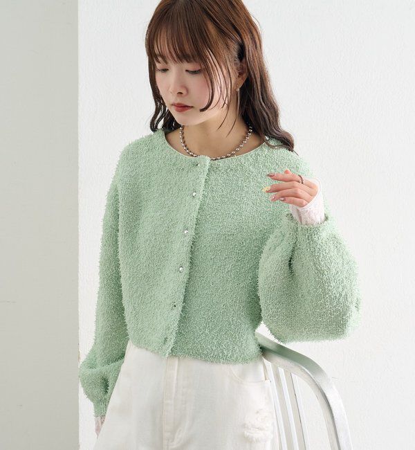  「26SSミニフリンジカーディガン」|カーディガン|