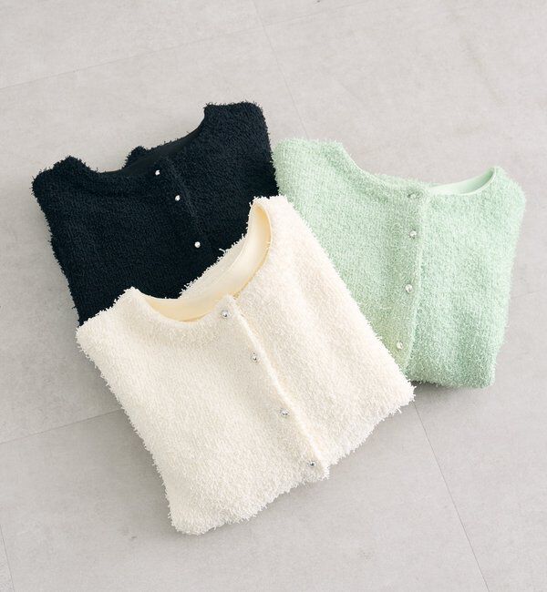  「26SSミニフリンジカーディガン」|カーディガン|