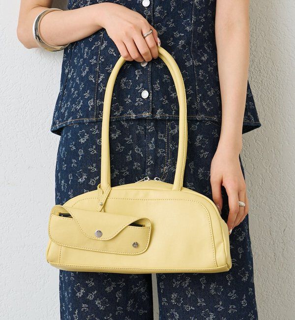  「メガネホルダー付きラウンドBAG」|トートバッグ|