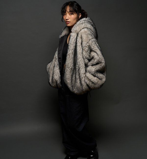  「【お気に入りNO.1】2WAY リバーシブルファーブルゾン」|ブルゾン・スタジャン|