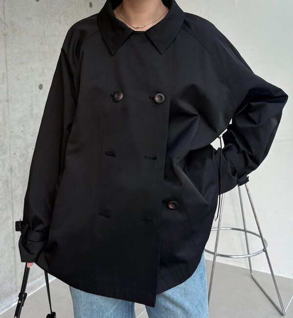  「【サイズ展開あり】バックギャザーコート」|その他|