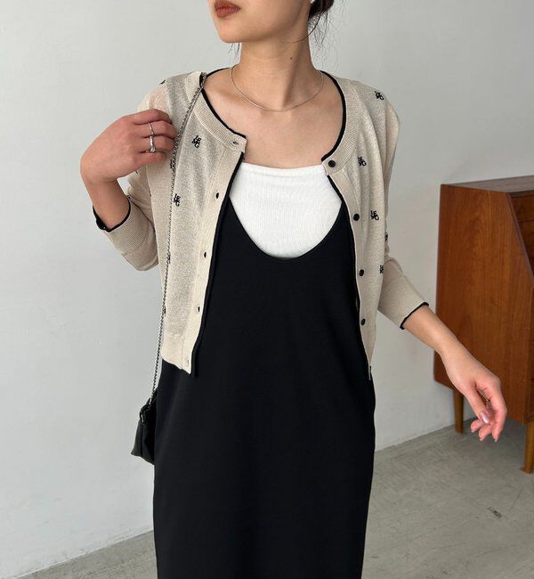  「【tani企画】UネックIラインワンピース」|ワンピース|