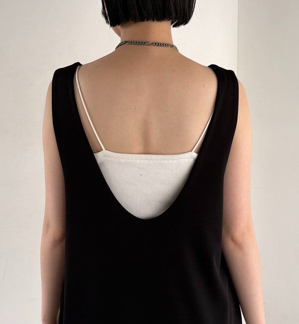  「【tani企画】UネックIラインワンピース」|ワンピース|