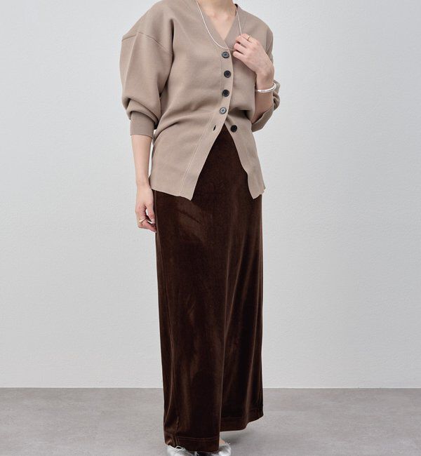  「ベロアタイトスカート」|スカート|