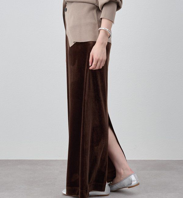  「ベロアタイトスカート」|スカート|