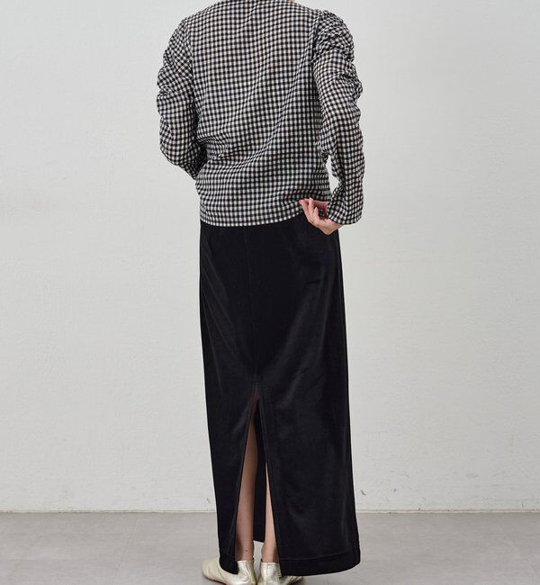  「ベロアタイトスカート」|スカート|