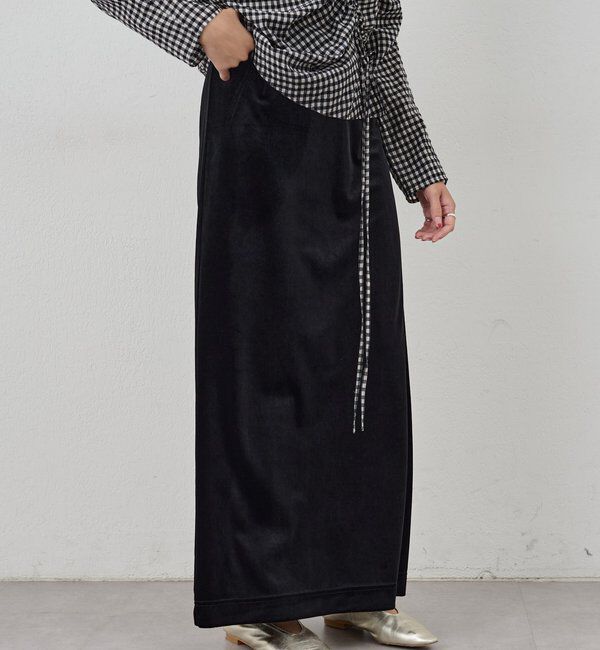  「ベロアタイトスカート」|スカート|