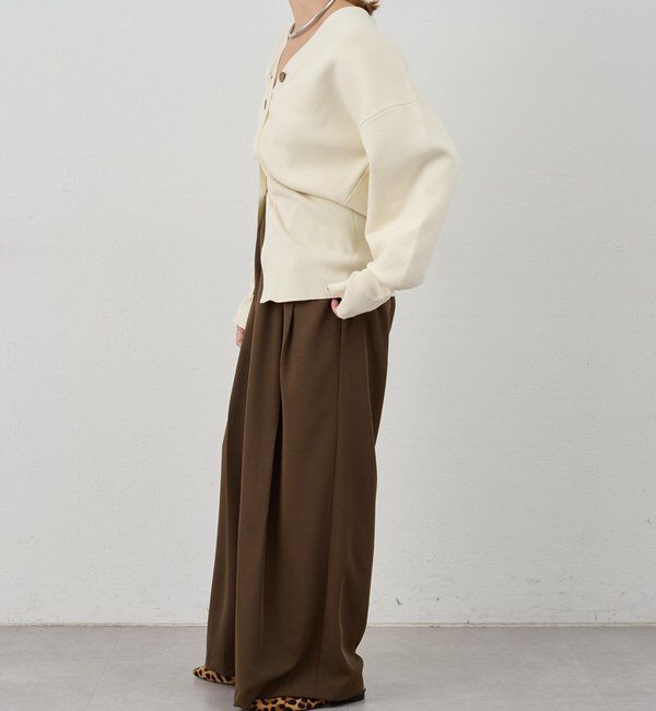  「スムースシェイプカーディガン」|カーディガン|