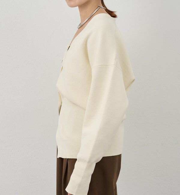  「スムースシェイプカーディガン」|カーディガン|
