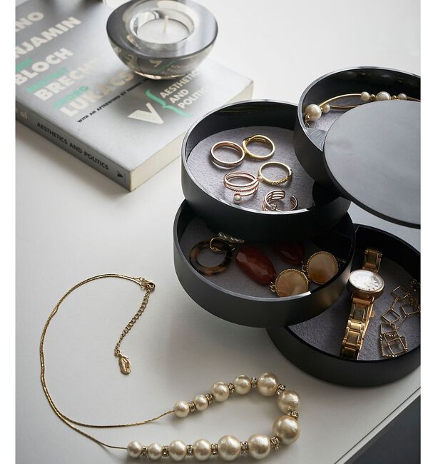 collex「【tower】 アクセサリートレー4段 回転式」|その他|