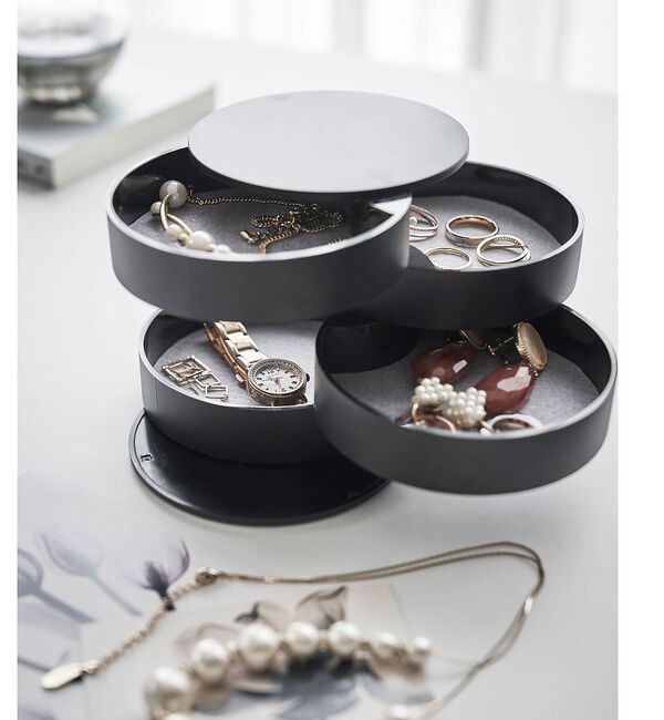 collex「【tower】 アクセサリートレー4段 回転式」|その他|