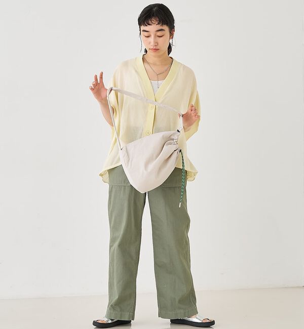 collex「【WEB限定】【EARTH MADE】撥水ナイロンパラコードボンサックバッグ」|ショルダー・メッセンジャー|