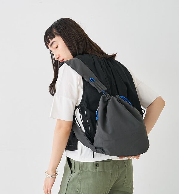 collex「【WEB限定】【EARTH MADE】撥水ナイロンパラコードボンサックバッグ」|ショルダー・メッセンジャー|