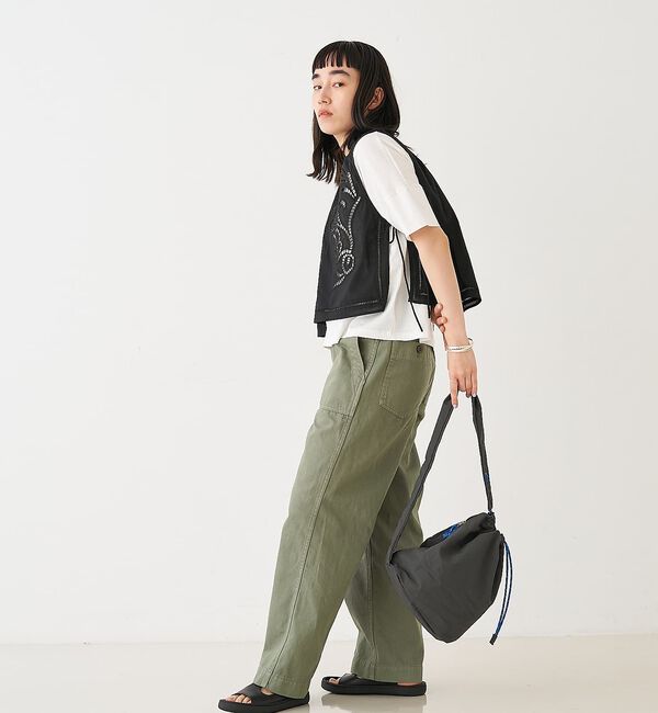 collex「【WEB限定】【EARTH MADE】撥水ナイロンパラコードボンサックバッグ」|ショルダー・メッセンジャー|