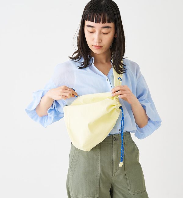 collex「【WEB限定】【EARTH MADE】撥水ナイロンパラコードボンサックバッグ」|ショルダー・メッセンジャー|