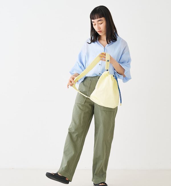 collex「【WEB限定】【EARTH MADE】撥水ナイロンパラコードボンサックバッグ」|ショルダー・メッセンジャー|