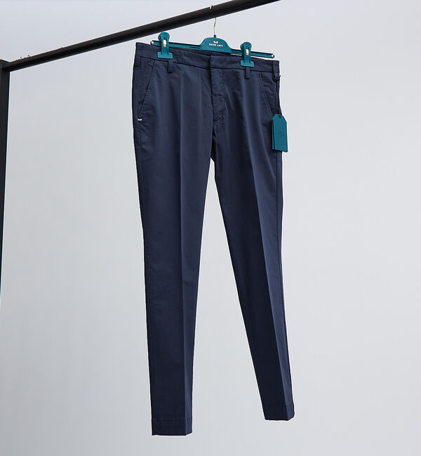ABAHOUSE「【entre amis】スリムフィット チノスラックス / 8188」|その他|ネイビー