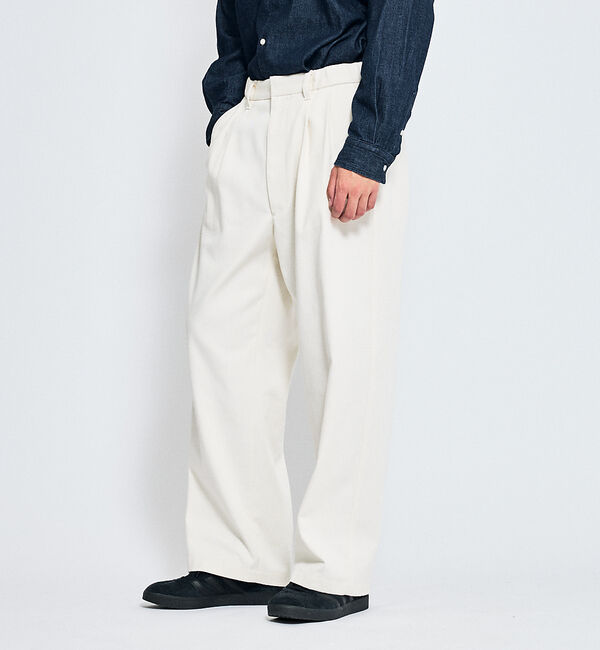 ABAHOUSE「2タック チノワイドパンツ / イージーパンツ」|その他|