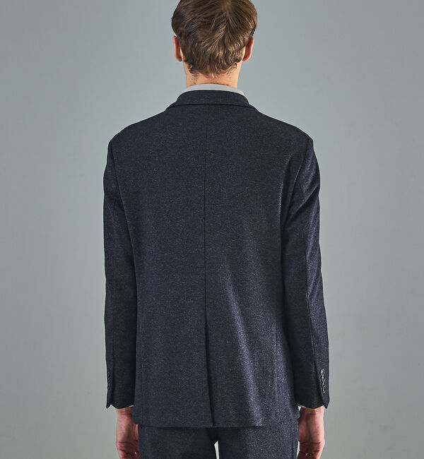 ABAHOUSE「【セットアップ対応】WOOL&times;COTTON ムリネ ジャージー ジャケット /」|テーラードジャケット|