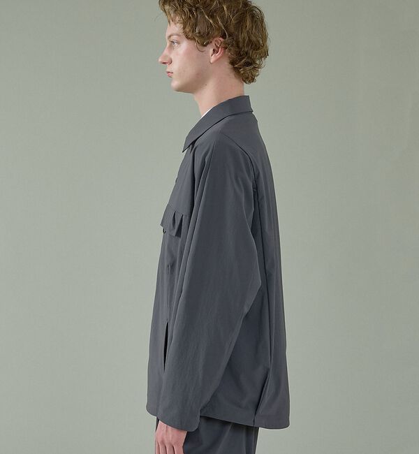 ABAHOUSE「【CORDURA】TUCK＆DARTS コーデュラナイロン シャツブルゾン /」|ブルゾン・スタジャン|