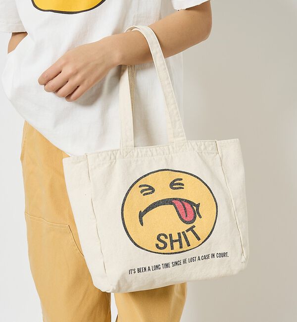 ABAHOUSE「【HANDTEX&times;Masayoshi Watanabe/ハンドテックス/ ハンド」|トートバッグ|ホワイト系その他1