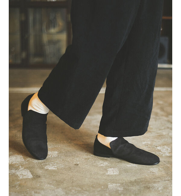 alfredoBANNISTER「レザースリッポン　ミンク型押し」|その他|ブラック系その他1