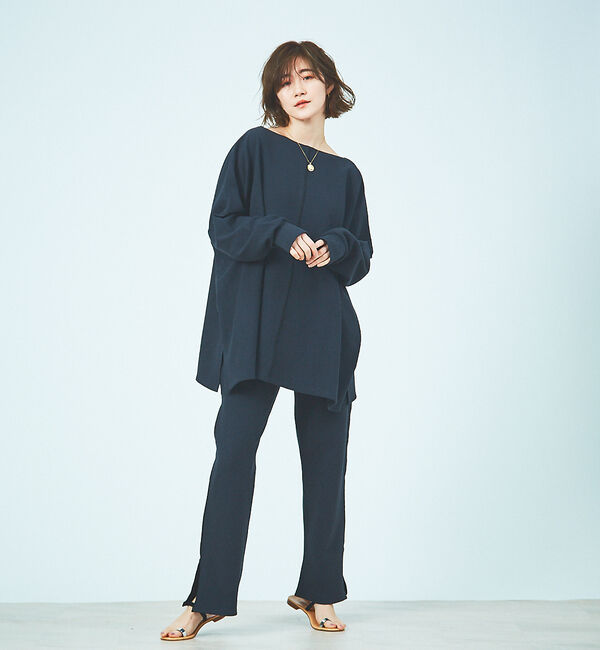 Rouge vif「リップルセットアップ」|Tシャツ・カットソー|