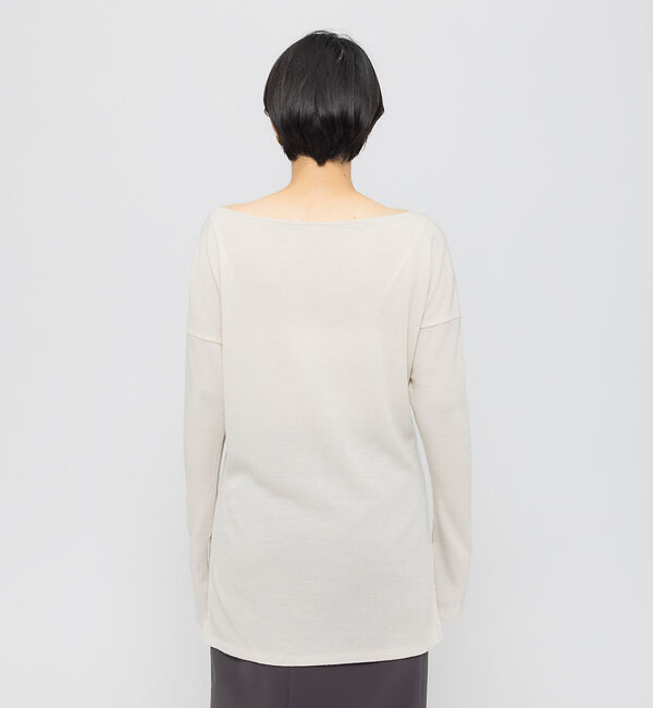 Rouge vif「フレスリーブリブカットソー」|Tシャツ・カットソー|