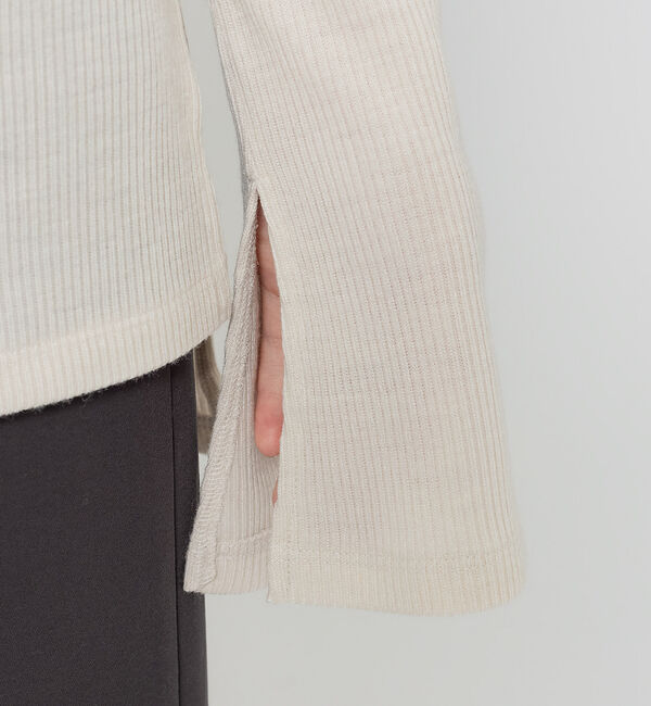 Rouge vif「フレスリーブリブカットソー」|Tシャツ・カットソー|