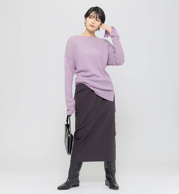 Rouge vif「フレスリーブリブカットソー」|Tシャツ・カットソー|