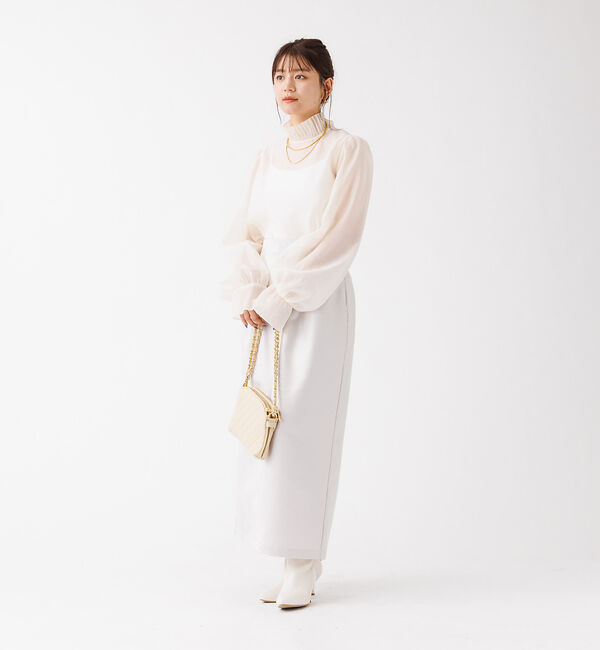 Rouge vif「サテンタックスカート」|スカート|