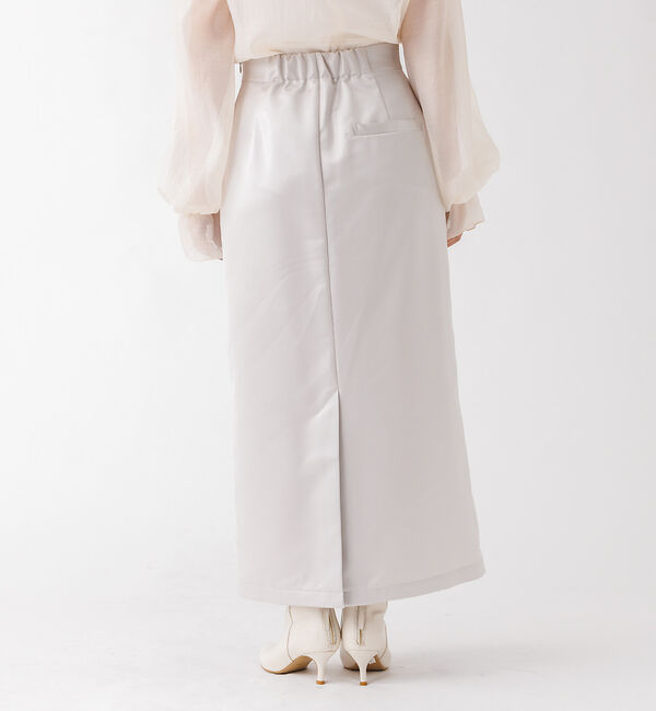 Rouge vif「サテンタックスカート」|スカート|