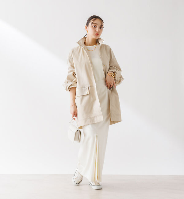 Rouge vif「ウエスト切り替えスリットスカート」|スカート|