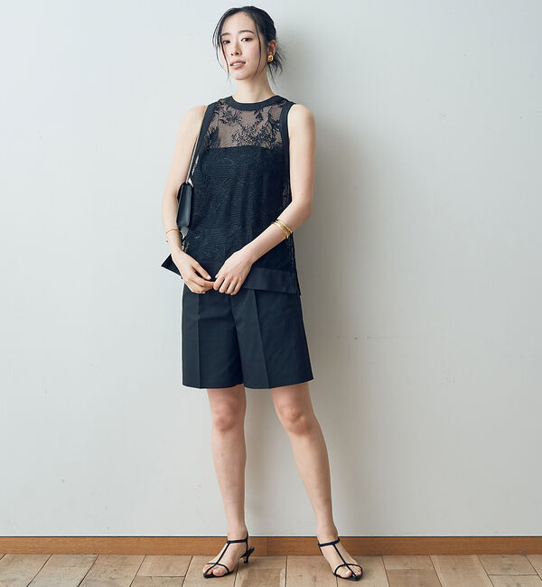 Rouge vif「ツイルワンタックショートパンツ」|その他|