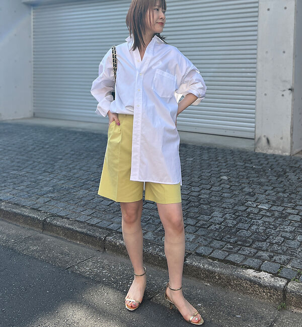 Rouge vif「ツイルワンタックショートパンツ」|その他|