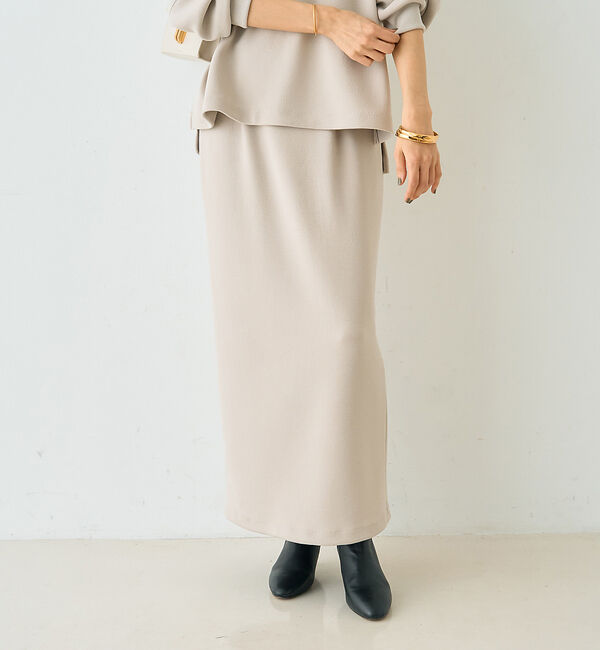 Rouge vif「【セットアップ対応】ダブルエアータイトスカート」|スカート|