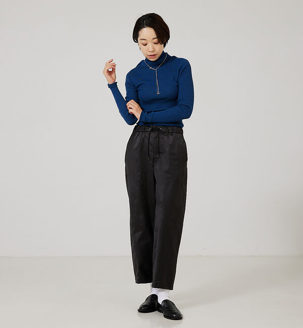 qualite「レザーライクカーヴィーパンツ」|その他|