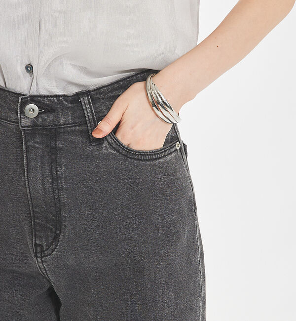 abahouse mavie「ストレッチストレートデニム」|デニム|