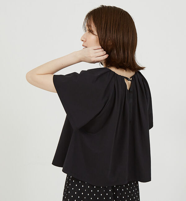 abahouse mavie「タックフレアーショートプルオーバー」|Tシャツ・カットソー|