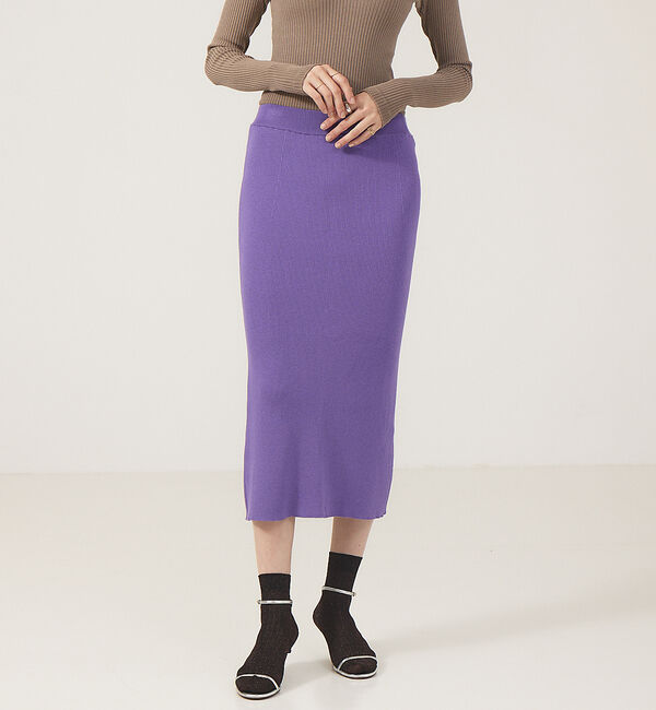 The Store by C' 「【COCUCA】リブニットスカート」|スカート|