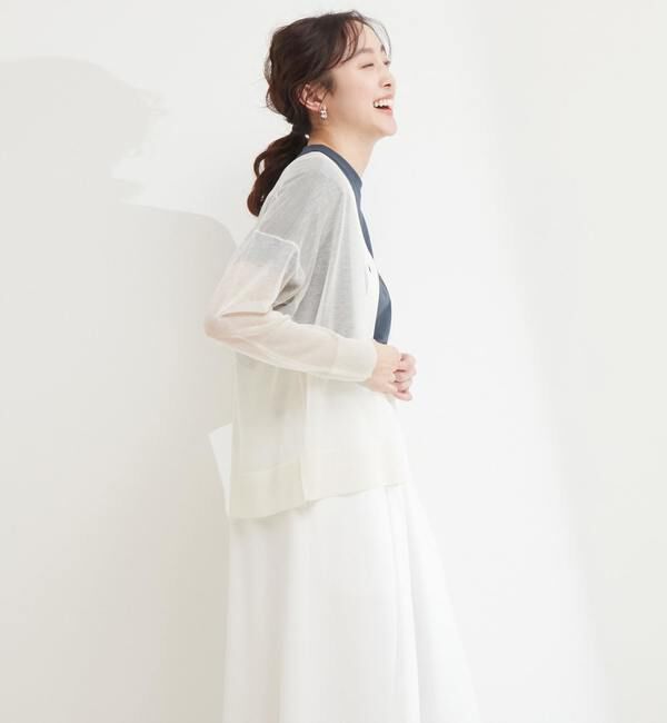 TIARA「タックフレアロングスカート」|スカート|