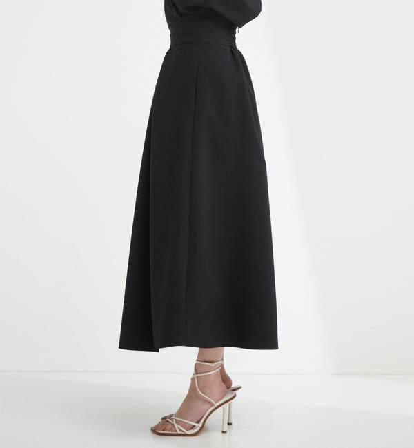 TIARA「タックフレアロングスカート」|スカート|