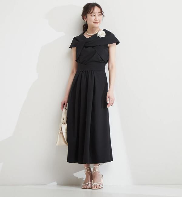 TIARA「タックフレアロングスカート」|スカート|