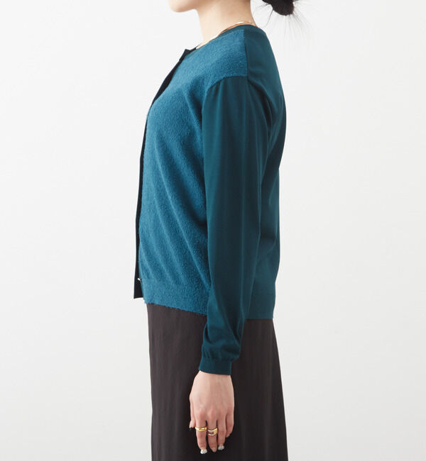 Liesse「コットンモールカーディガン」|カーディガン|